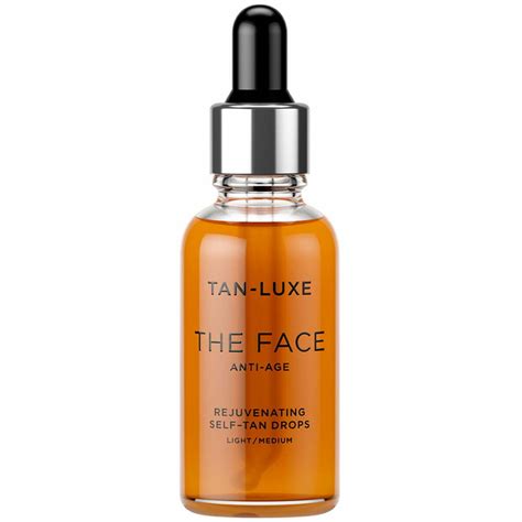 tan luxe the face 10ml|tan luxe anti aging.